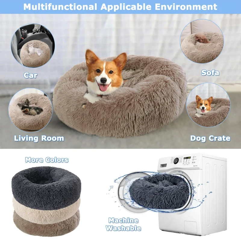 LittleLint™ Super Soft Pet Donut Bed